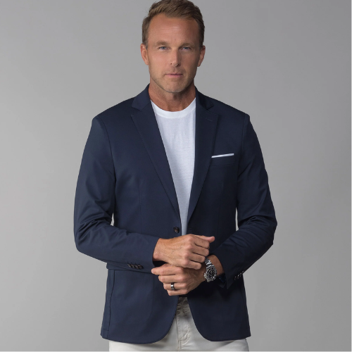 The Maverick Blazer: Navy