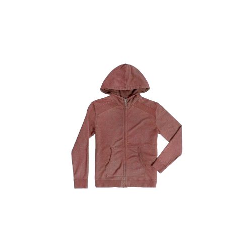 Kidpik Garment Dyed Zip Up Hoodie
