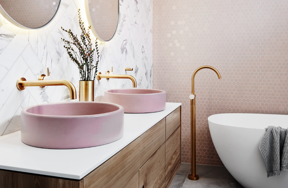 vintage tub and bath