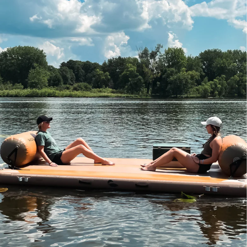 Paddle North Utility Dock Loaded